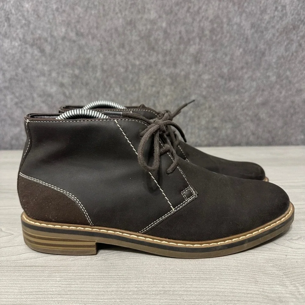 Arizona Jean Company‎ Dutton Chukka Boots Brown Mens Size 8 Lace Up Classic